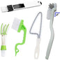 Crevice Cleaning Brush Set, Hard Bristle Grout Scrub Brushes by ANERONG
