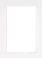 Poster Palooza 8x10 Mat Bevel Cut for 5.5x8.5 Photos - Acid Free White Precut Matboard - for Pictures, Photos, Framing - 4-ply Thickness