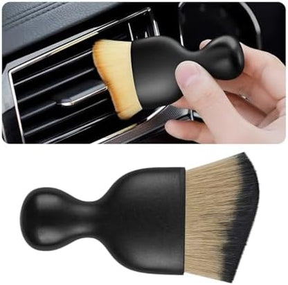 Blilo 3.86 Inch Curved Car Interior Vent Detailing Brush by Blilo