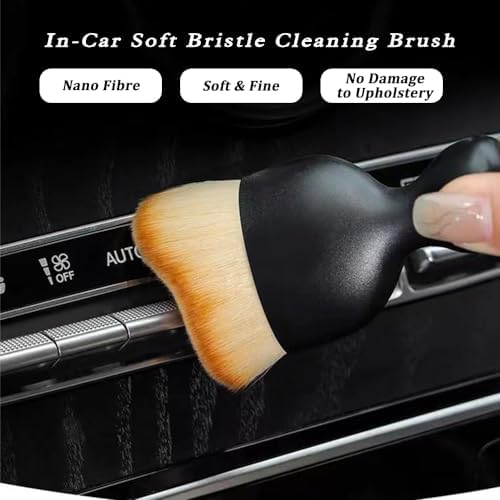 2 Pcs Car Detailing Brush, Car Interior Wash Brush Cleaning Brush - Image 5