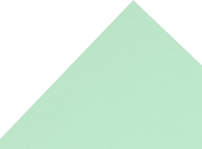 PA Paper Accents Stash Builder Cardstock 8.5" x 11" Tranquil, 65lb colored cardstock paper for card making, scrapbooking, printing, quilling and crafts, 25 piece pack