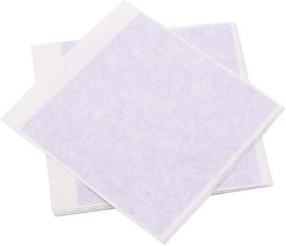 KINNO 100 Sheets Imitation Gold Foil Sheets - Purple GoId Leaf Sheets for Arts Decoration, Sculpture, Gilding, Nails, Handcrafts, Picture Frames, Paintings, Furniture, Wall, 3.15 by 3.35 Inches