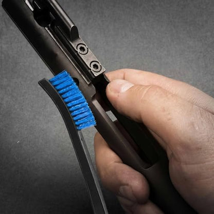 6 Pack Miaozhun Double-Ended Gun Cleaning Brush, 7 Inch Blue Nylon Bristle - Image 6