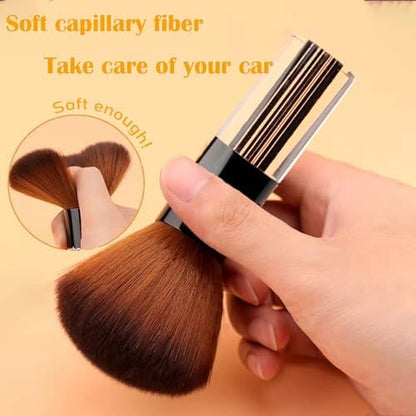 Car Interior Dusting Brush Dust Sweeping Soft Bristle Brush - Image 3