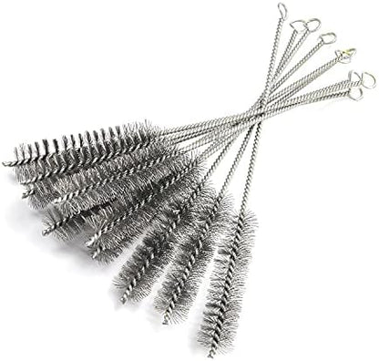 Steel Wire Tube Brush, 1.0-inch Diameter, 12-inch Length by Utoolmart