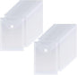 24 Pack Large Clear Die & Stamp Storage Bag Transparent Plastic Folders for Cutting Dies Stencil Embossing Crafts for DIY Scrapbooking Paper Card Craft Organizer Holder