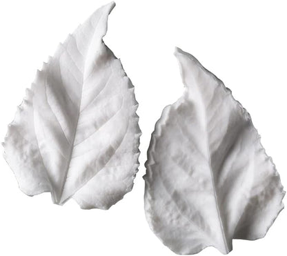KALAIEN 8Pcs Sugar Paste Leaf Veiners Fontant Mold Fondant Silicone Leaf Rose/Peony/Lily 3D Craft Tool