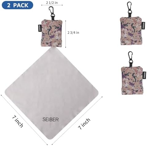 SEIBER Microfiber Glasses Cleaning Cloth - Image 3