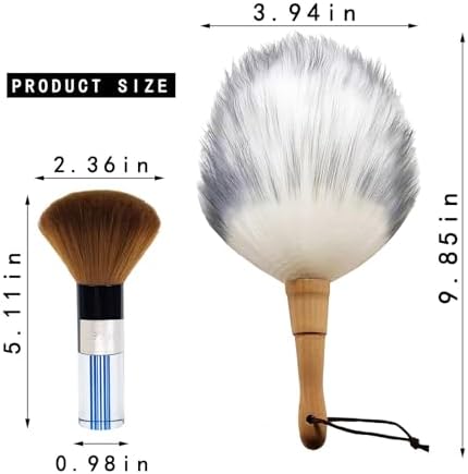 Car Interior Dusting Brush Auto Dust Sweeping Soft Bristles Detail Brush - Image 2