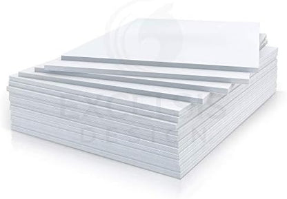 White Foam Board 12 x 18 x 3/16" (5mm) Inch, 15 Pack Acid-Free Foam Core Poster Board Sheets for Art, Crafts, Presentation, Vision Board, Signboard, and Party Decorations