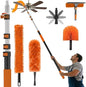 20FT Reach Extendable Ceiling Duster Kit by Veebuyla