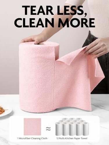 Fantasticlean Microfiber Cleaning Cloth Rolls- 675 Sheets - Image 2