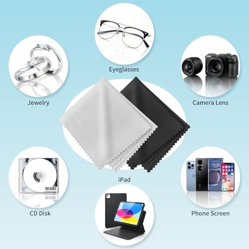 Eye Glass Clean Cloths 6 * 7in 6 Pcs, Individually Wrapped, High-Density - Image 5