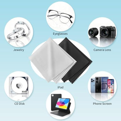 Eye Glass Clean Cloths 6 * 7in 6 Pcs, Individually Wrapped, High-Density - Image 5