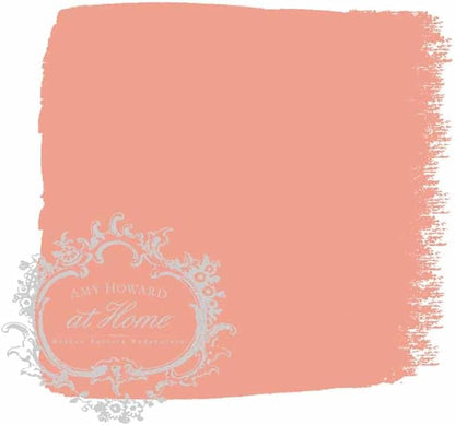 AMY HOWARD AT HOME Chalk-Based One Step Paint for Furniture, Cabinetry, Decor, Finish, and More | No Stripping, Sanding, or Priming | Light Base | 16 Ounce | Coral