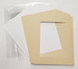 6x8 Mat for 8x10 Frame - Precut Mat Board Acid-Free Show Kit with Backing Board, and Clear Bags Marzipan Beige 6x8 Photo Matte Made to Fit a 8x10 Picture Frame Matboard for Framing, Pack of 100 Mats