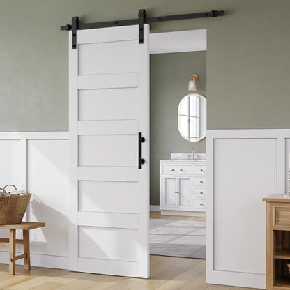 SMARTSTANDARD 30in x 84in Sliding Barn Door - Image 2