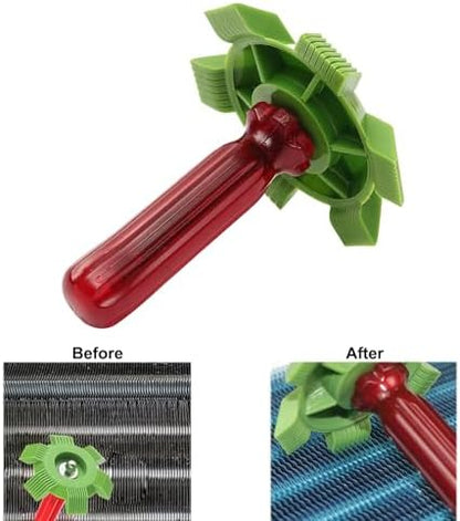 Air Conditioner Fin Cleaning Kit, HVAC Coil Cleaner Set AC Fin Comb Brush - Image 4