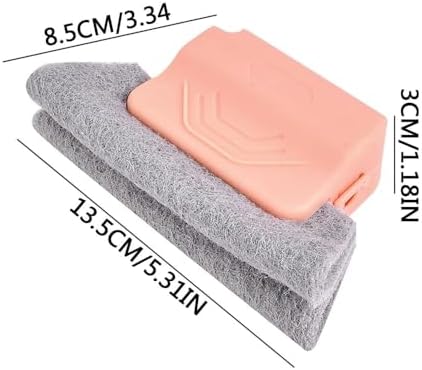 Magic Window Track Cleaner, 2025 New Window Groove Cleaning Brush Tools Set - Image 2