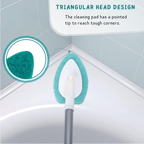 Shower Scrubber with Long Handle - Image 5