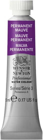 Winsor & Newton Professional Watercolor, 5ml (0.17-oz) Tube, Permanent Mauve