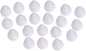 EORTA 80 Pieces Fondant Flower Forming Holders Oval Foam Flower Modeling Support Sugar Fondant Flowers Making Accessories for DIY Sugarcraft Baking Art, Small, 2X2.5 CM