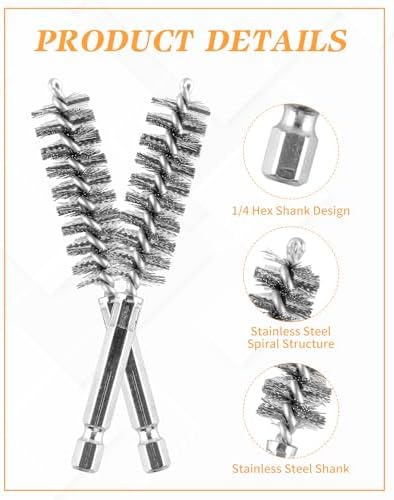 24 pcs Bore Brush for Drill - Image 3
