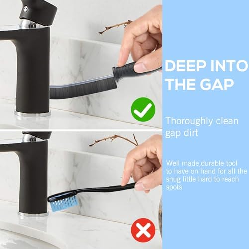 Window Track Cleaning Brush, 2 Pack, Window Track Cleaning Tools - Image 2