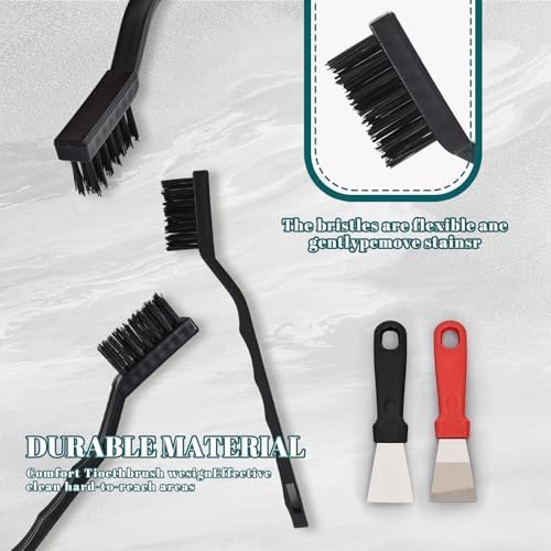 60 PCS Mini Nylon Brush Set，Masonry Brush Nylon Bristle - Image 7