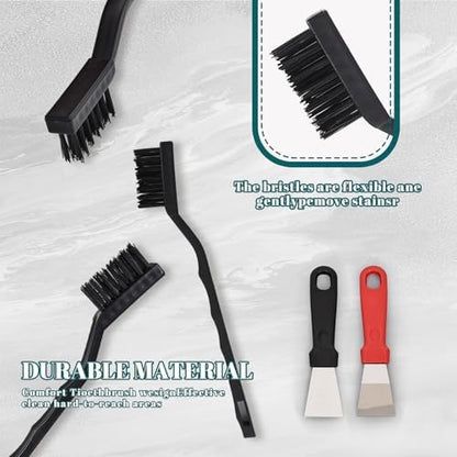 60 PCS Mini Nylon Brush Set，Masonry Brush Nylon Bristle - Image 7
