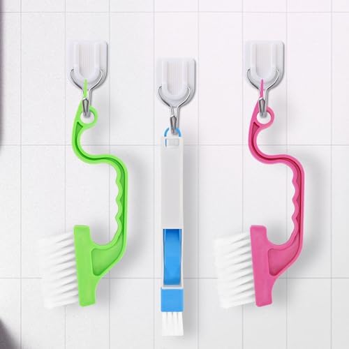 Window Track Cleaning Brush Set, 7 Pack Crevice Cleaner Tools - Image 5