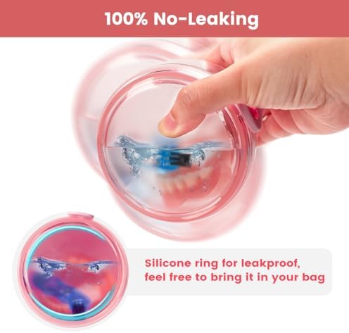 Leak Proof Travel Denture Bath Case - Image 3