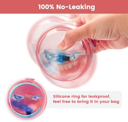Leak Proof Travel Denture Bath Case - Image 3