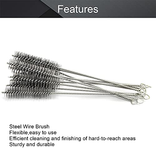 Steel Wire Tube Brush, 1.0-inch Diameter, 12-inch Length - Image 3