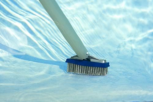 Poolmaster 5-Inch Stainless Steel Pool Algae Detail Brush, Heavy-Duty Aluminum - Image 5