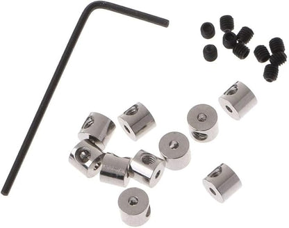 10 Pcs Pin Pin Safe Locks Pin Backs Clasp Locking Pin Keeper Backs Brooch Pin Locking Pin Backs with Wrench Tool Pin Backs