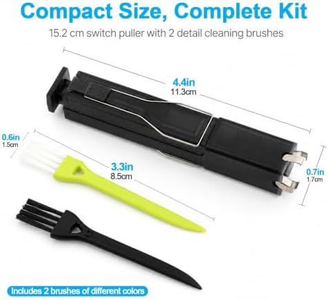 2-in-1 Switch Puller Keycap Puller, 4-Claw Switch Remover - Image 2