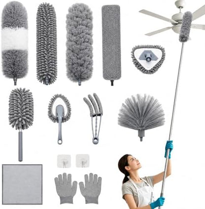 15-Piece Microfiber Duster Cleaning Kit by Unknown