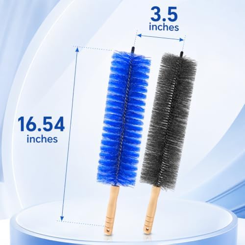 Fan Cleaning Brush, Fan Brush Cobweb Duster Microfiber Duster, Bendable - Image 6