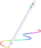 Stylus Pen for iOS Android Touch Screens Pencil Compatible with iPad/iPad Pro/Air/Mini/iPhone/Cellphone/Kindle/Apple Tablet Drawing Pencil (White)