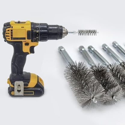 5Pcs 7/8" Stainless Steel Wire Bore Brush - Image 5