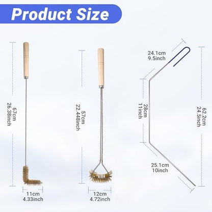 3 PCS Fryer Cleaning Tools - Image 2