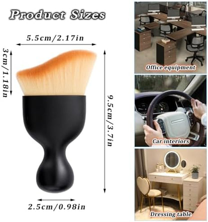 2 Pcs Car Detailing Brush, Car Interior Wash Brush Cleaning Brush - Image 2