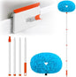 Baseboard Cleaner Tool with Handle, Extendable Long Handle Baseboard Cleaning by Qaestfy