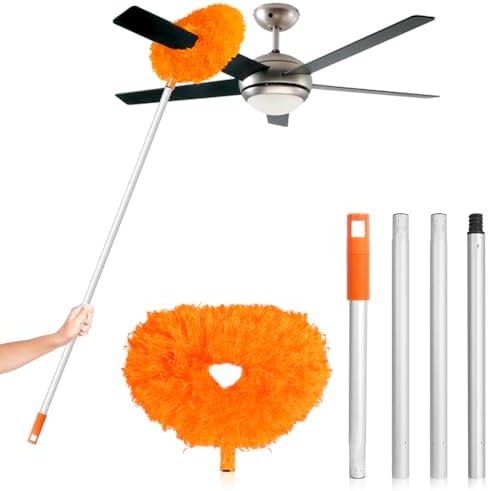 FONUNO Ceiling Fan Cleaner Duster High Ceiling Extended Fan Blade Cleaner by FONUNO