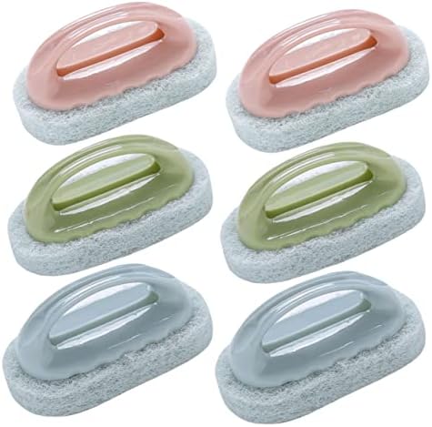 6pcs Strong Cleaning Sponge Brush by WATIIFUFU