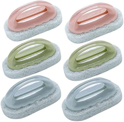 6pcs Strong Cleaning Sponge Brush by WATIIFUFU