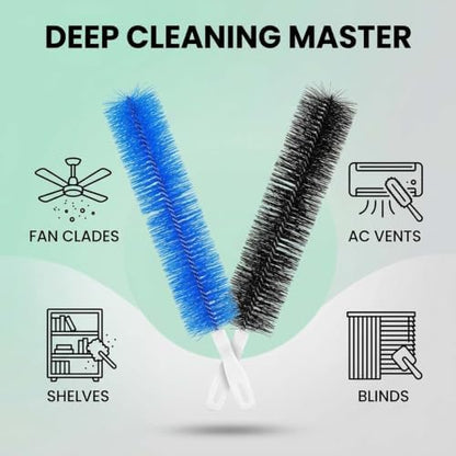 Fan Cleaning Brush, Bendable Microfiber Duster - Image 3