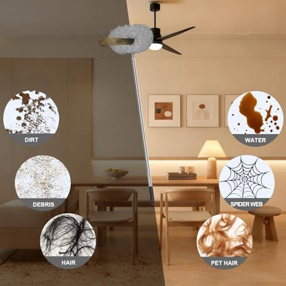 Eunice Ceiling Fan Cleaner Duster - Image 5