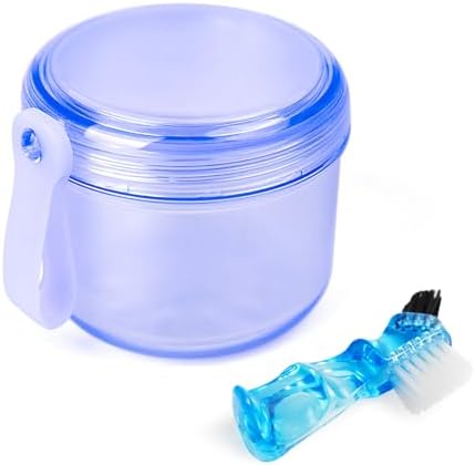 Leak Proof Denture Soaking Case by Mckkor